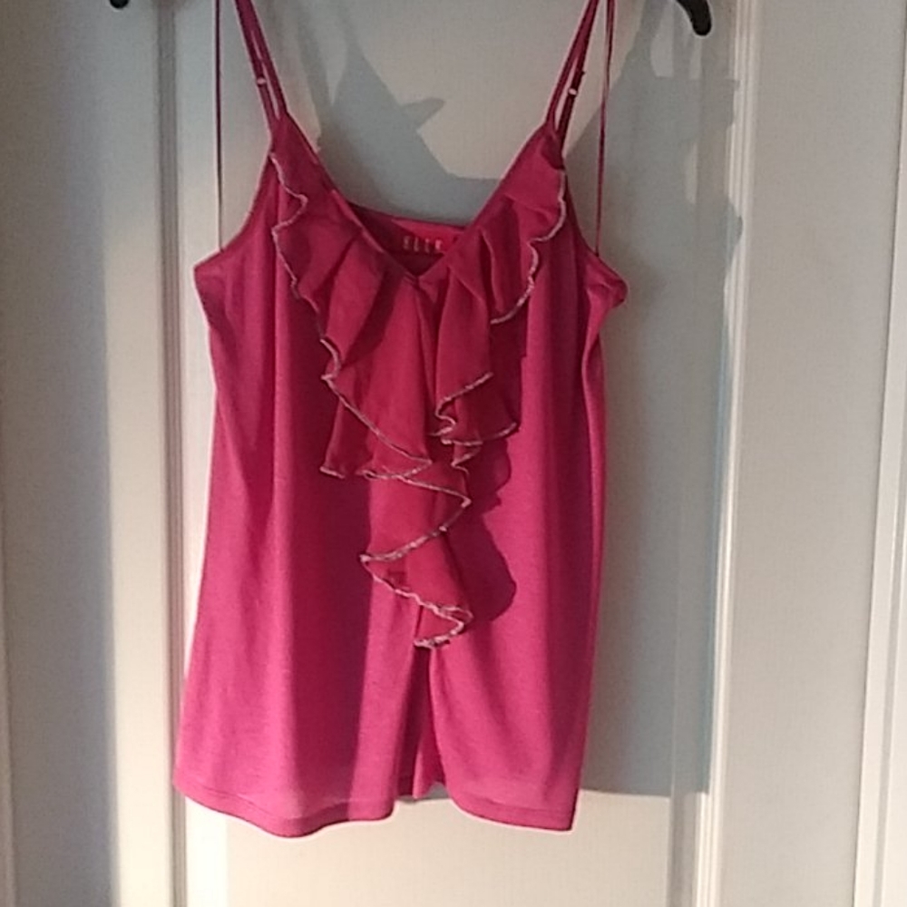 Elle Ruffle Pink Cami